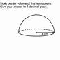 Volume Of Sphere And Hemisphere Worksheet