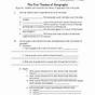 Five Themes Of Geography Worksheets
