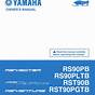 Yamaha Rs700 Manual