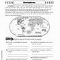 Hemispheres Worksheets