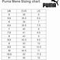 Puma Kids Shoes Size Chart