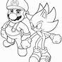 Printable Super Mario Characters Coloring Pages