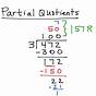 Division With Partial Quotients Worksheet