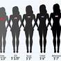 5'1 And 5'9 Height Difference Chart