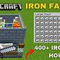 Minecraft Create Iron Farm Schematic