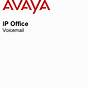 Avaya Embedded Voicemail User Guide