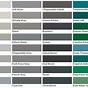 Gray Lowes Paint Color Chart