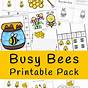Printable Bee Activity Sheets