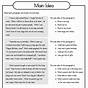 First Grade Main Idea Worksheet