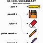 Free Vocabulary Worksheets For Kids