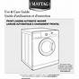 Maytag 9000 Series Washer With Steam Manual