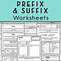 Prefix And Suffix Worksheets For Grade 3