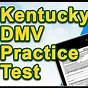 Kentucky Driver's Manual Practice Test