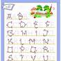 Tracing The Alphabet Worksheet