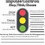 Impulse Control Worksheets For Youth