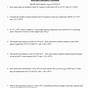Enthalpy Worksheet With Answers