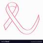 Printable Cancer Ribbon Template