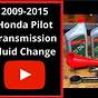 Honda Pilot 2016 Transmission Fluid Change