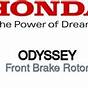 2015 Honda Odyssey Front Rotors