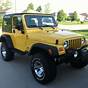 Yellow And Black Jeep