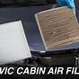 2018 Honda Civic Cabin Filter