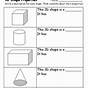 Nets Of 3d Shapes Worksheets With Answers