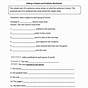 English Worksheets For 4th Graders