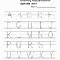 Practice Writing Letters F Worksheet