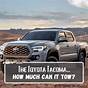 Towing Capacity Of 2022 Toyota Tacoma