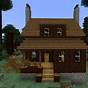 Simple Log Cabin Minecraft