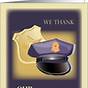 Free Printable Thank You Cards For Police Officer