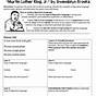 Martin Luther King Jr Worksheets With Answer Key