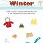 Winter Weather Worksheet