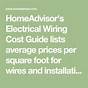 Electrical Wiring Price Per Square Foot