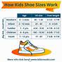 Women's Shoe Size Chart To Youth
