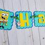 Spongebob Birthday Banner Printables