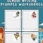 Writing Prompt Worksheets Pdf