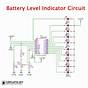 Led Battery Level Indicator Circuit