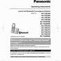 Panasonic Kx-tgd220 User Manual