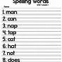 Spelling Worksheets Grade 1