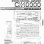 Yamaha Cx A5000 Owner's Manual