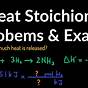 Enthalpy Stoichiometry Worksheets