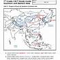 Important Places In Southern & Eastern Asia Worksheet Answer