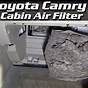 Replace Cabin Air Filter On 2011 Toyota Camry