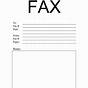 Fillable Printable Fax Cover Sheet