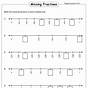 Fractions Number Line Worksheet