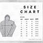 Youth Large Hoodie Size Chart