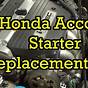 Honda Accord Starter Replacement