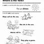 First Grade Helping Verbs Worksheet
