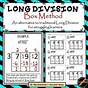 Box Method Division Worksheets